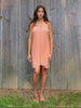 100% Silk Halter Slip Dress