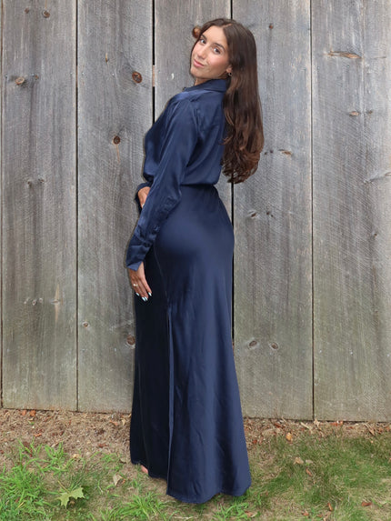 India's Classic Silk Shirt Dress