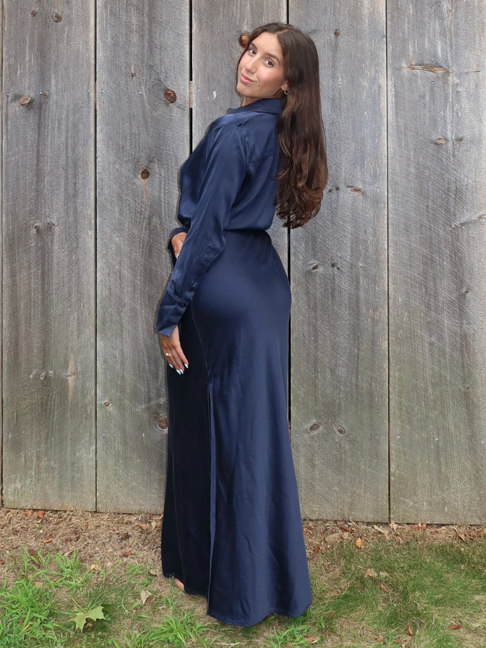 India's Classic Silk Shirt Dress