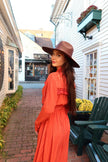 Tassel Cumbre Peach Dress