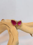 14k African Ruby Ring - 7