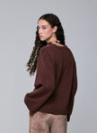 Oversize Cashmere V-Neck Sweater