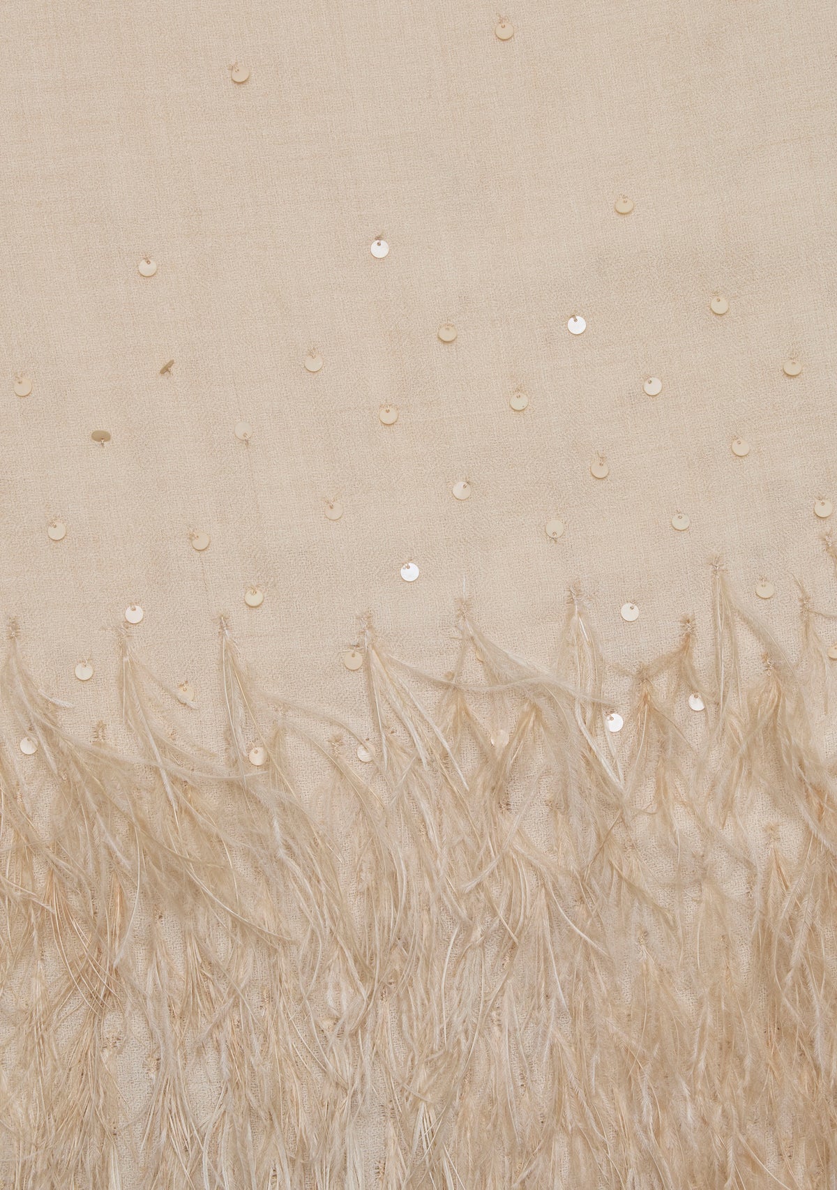 100% Cashmere Lux Ostriche Shawl