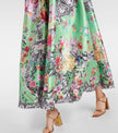 Trapeze Maxi Dress - Porcelain Dream