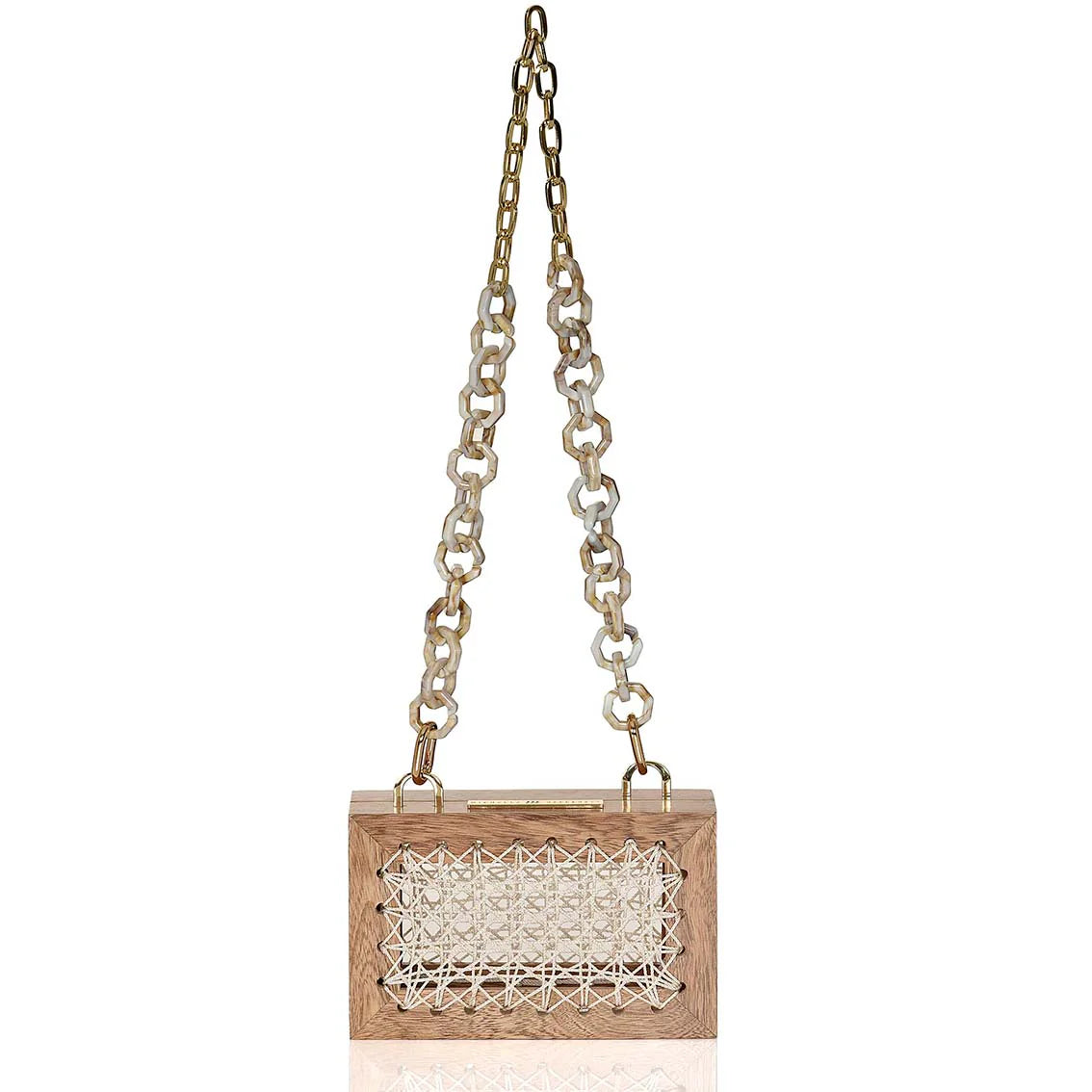 Handmade Wood Purse Matching Chain