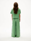 Green Goddess Linen Palazzo Pant