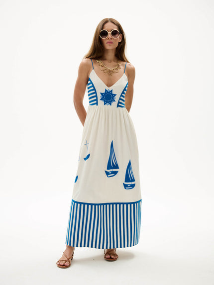 Cotton Poplin Seaside Dress