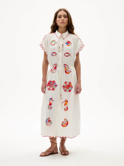 Valerie Color-Cut Kaftan