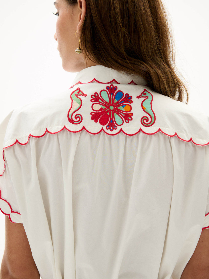 Valerie Color-Cut Kaftan