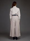 Scallop Cotton Blouse