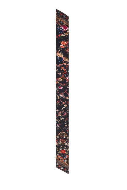 Long Skinny Silk Scarf