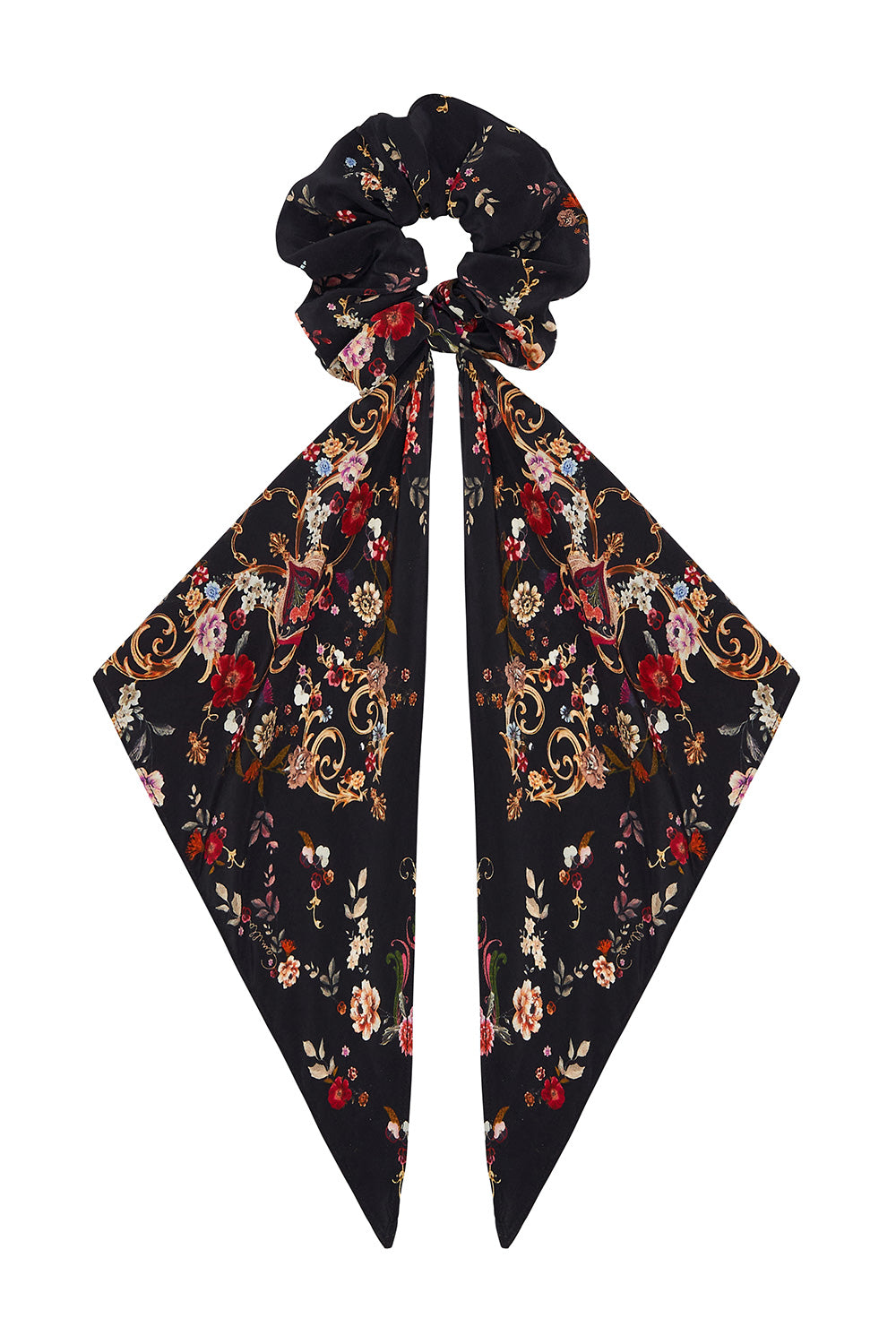 Silk Scarf Scrunchie - A Girl Like You