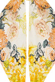 Silk Scarf Scrunchie With Train