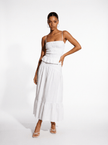 The Indra Skirt - White