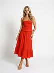 The Indra Skirt - Habanero