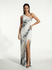 One Shoulder Maxi Dress