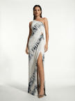 One Shoulder Maxi Dress